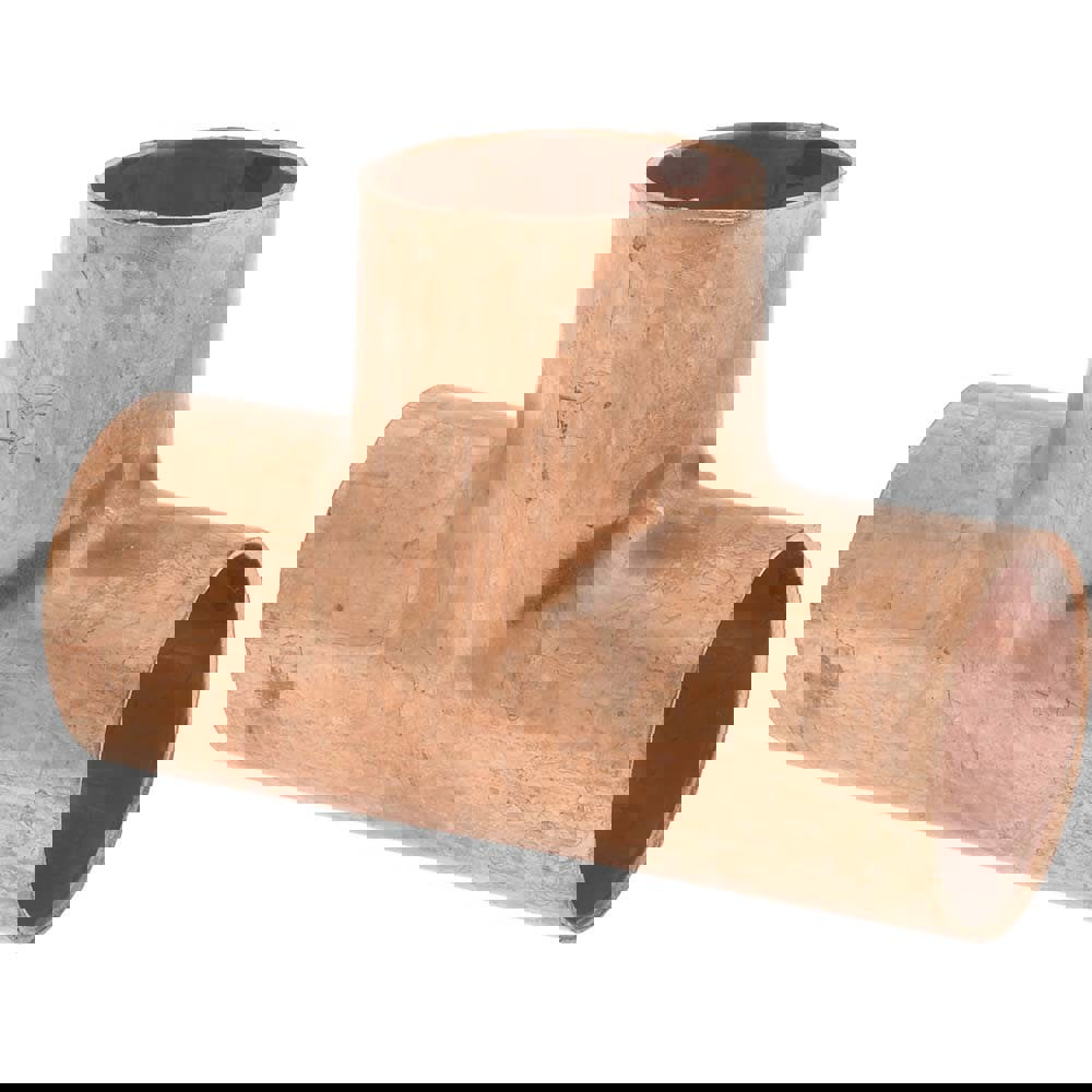 Wrot Copper Pipe Tee: 1